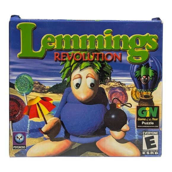 Lemmings Revolution PC Game Windows 98/XP Like New Condition - Picture 4 of 8